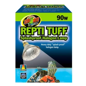 Zoomed Repti Tuff Splashproof Halogen Lamp, Wärmelampe, 90 W Letzte Chance